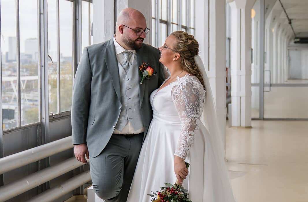 Bruiloft bij de Oude van Nelle Fabriek-Emma Susan Fotografie