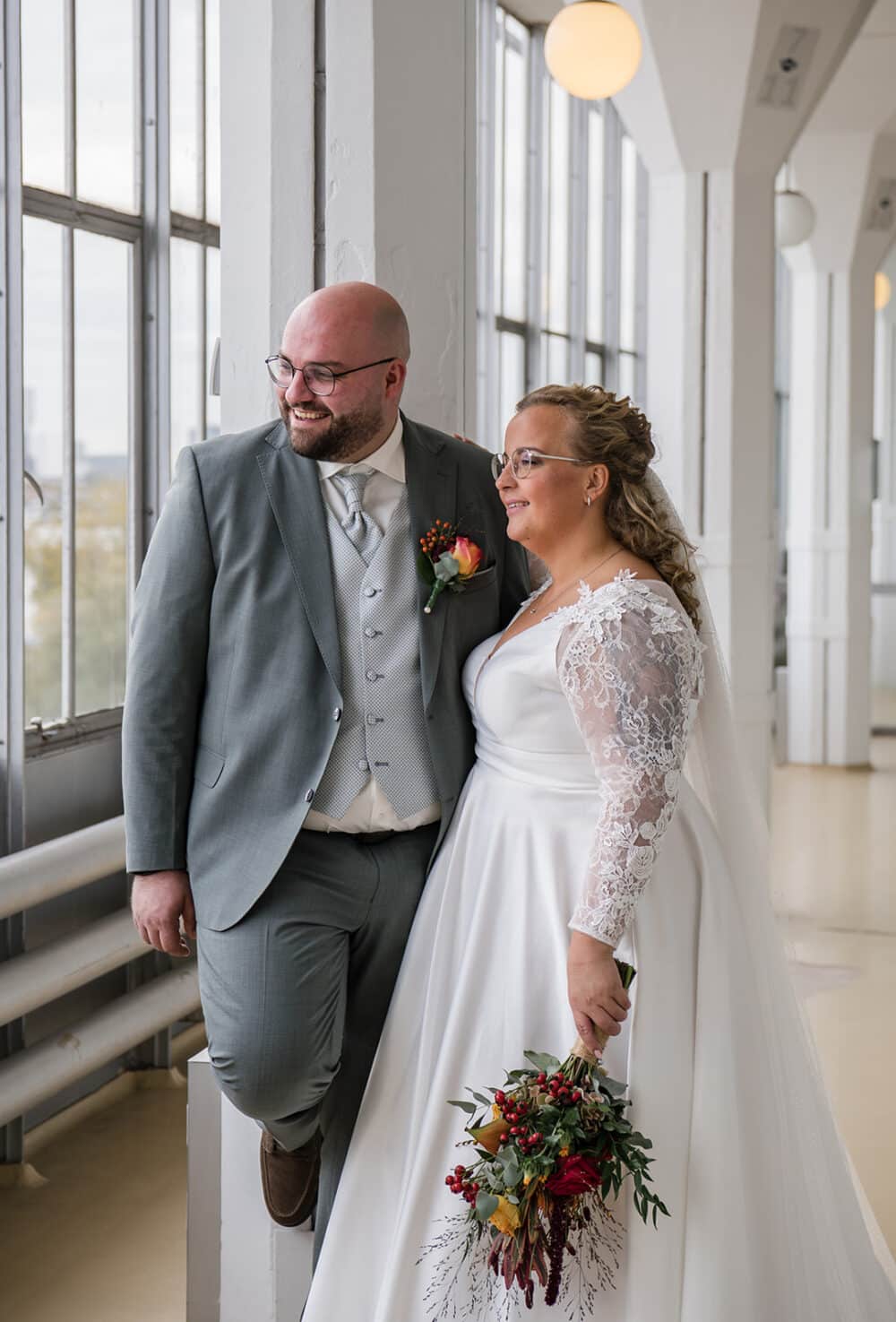 Een bruiloft waarbij niet alles goed ging bij de Oude van Nelle fabriek en de Witte brug