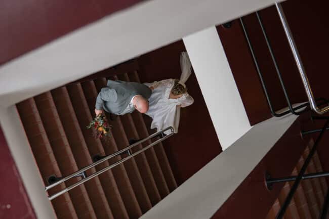 Een bruiloft waarbij niet alles goed ging bij de Oude van Nelle fabriek en de Witte brug